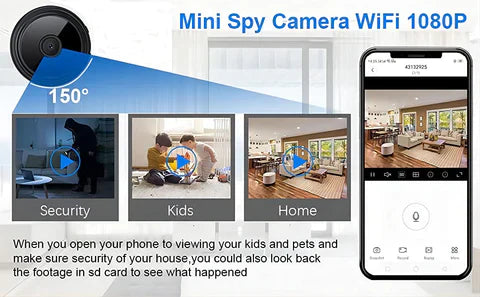 Mini Wireless WiFi CCTV Camera